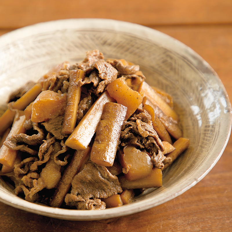 味しみしみでごはんがススム作り置き『豚とごぼうのしぐれ煮』