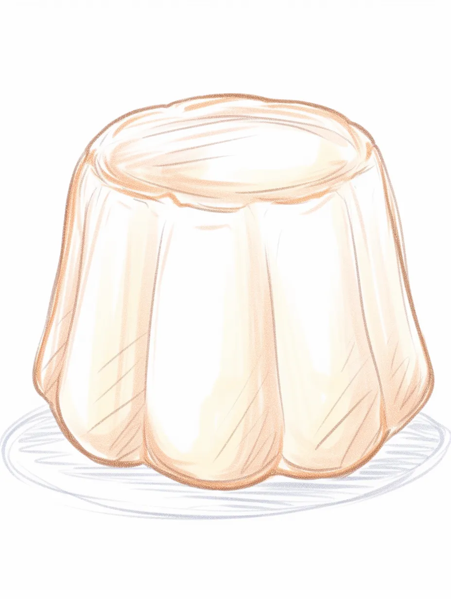 クリーミーで魅力的なプリンイラストのフリー素材イラスト無料イラスト・フリー素材ならNovaStock