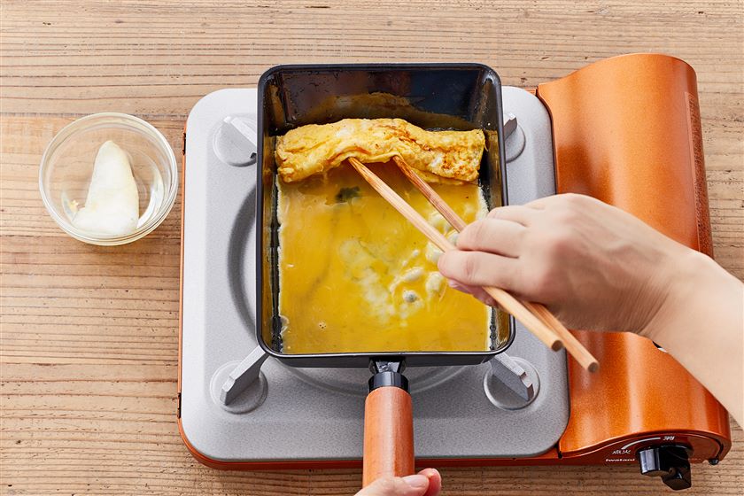 ふわふわしっとり滑らか！ジューシーだし巻き玉子