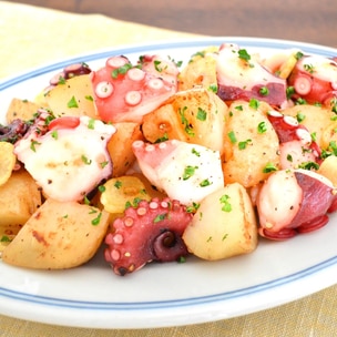 レンジで時短！付け合せにベイクドポテト