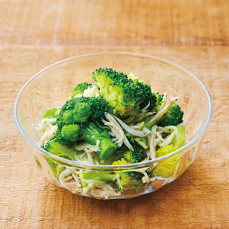 ブロッコリーと豚ばら肉のレンジ蒸し