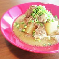 馬肉どて煮 白味噌