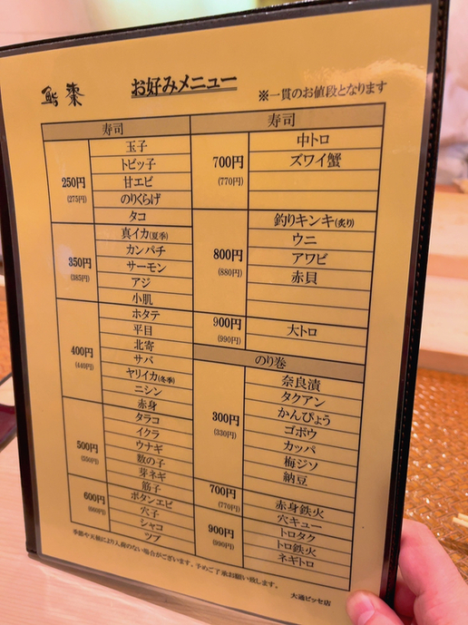 鮨 棗 大通りビッセ店旧店名 鮨 葵大通 寿司- Retty レッティ