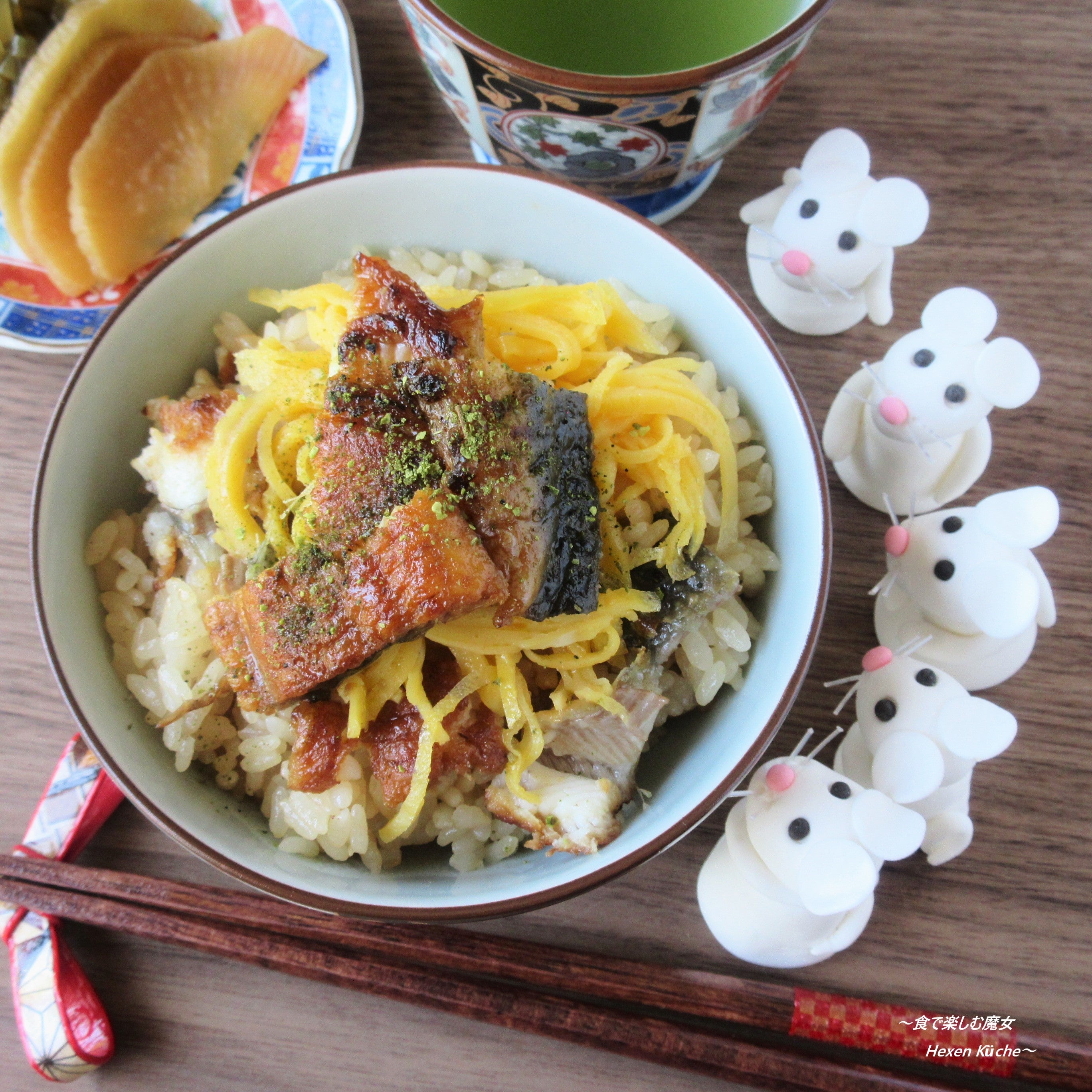 蒲焼のタレで！簡単ウナギの炊き込みご飯