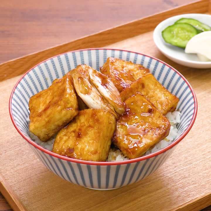照り焼き豆腐