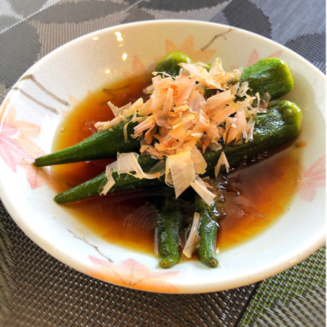 味しみ抜群♪ オクラの焼きびたし