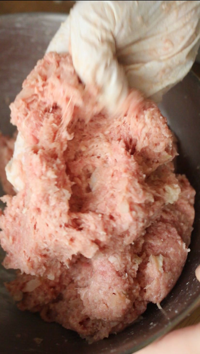 野菜が苦手なお子さまも野菜入りハンバーグ 小麦・乳・卵不使用