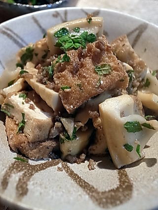 麻婆たけのこ厚揚げ ご飯がすすむ茶色いおかず