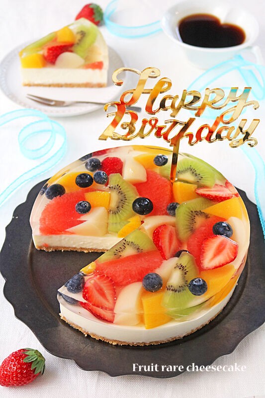 5歳 誕生日ケーキは山本ゆりさんのゼリーケーキぽてとママのズボラ子育てブログ