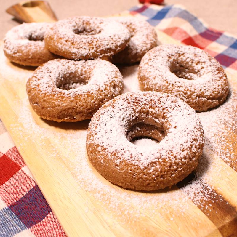 もちふわっ「ドーナツ」の基本レシピ。レンジで作る簡単アレンジも必見 - macaroni