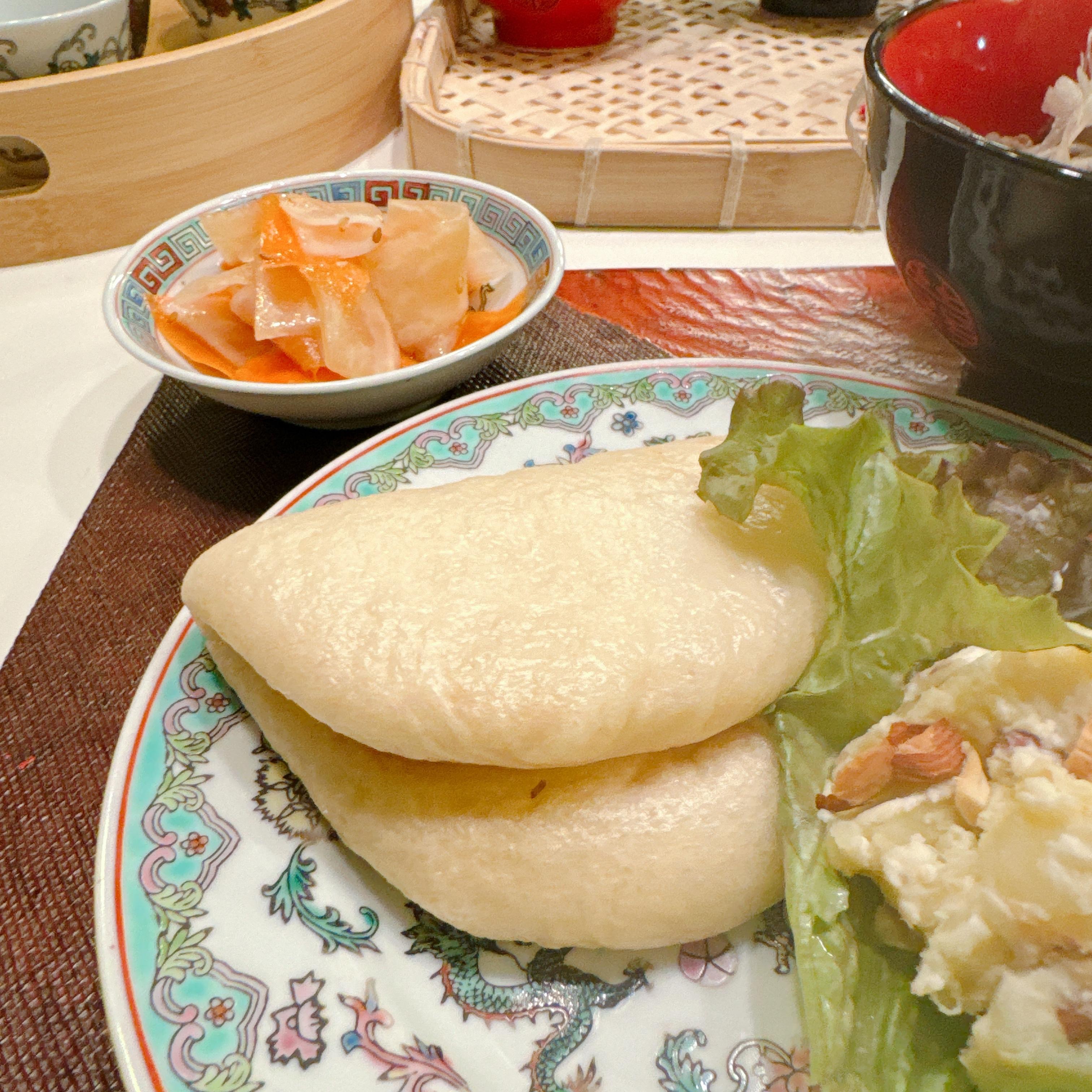 あつあつふかふか!基本の割包 グーパオ、クワパオ と簡単煮豚