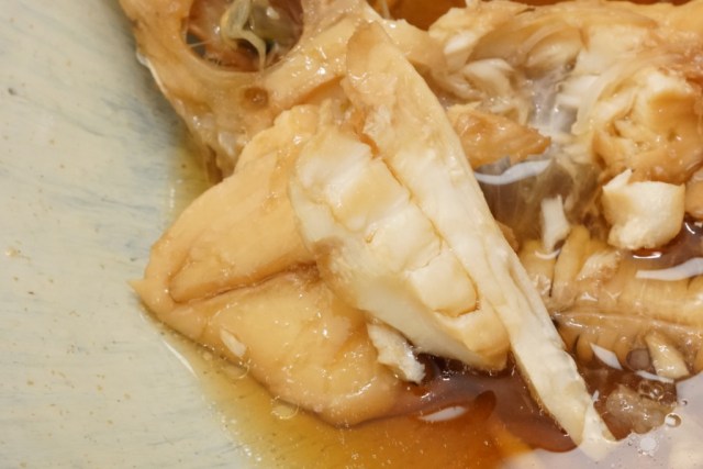 カワハギの煮付け