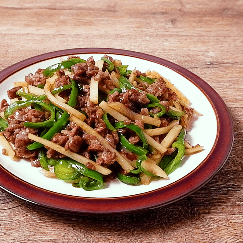 簡単チンジャオロース丼レシピ肉は「細切り」ではなく「薄切り」 ちょっとした工夫で調理が楽に！のっけて、食べる