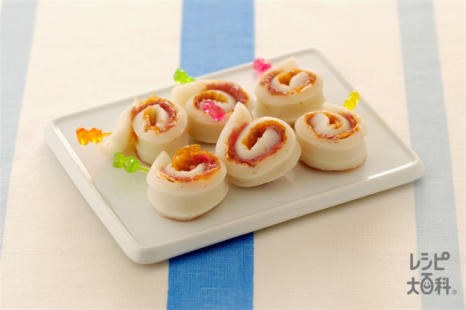明太ちくわの豚肉巻き●おつまみ、お弁当に