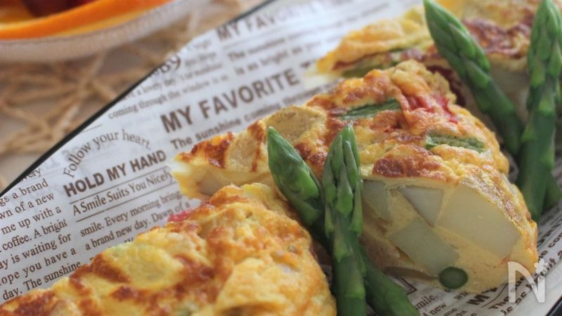 フライパン１つDE新玉ねぎとエビのプリプリ感がたまらな〜いキッシュ *^◯^*