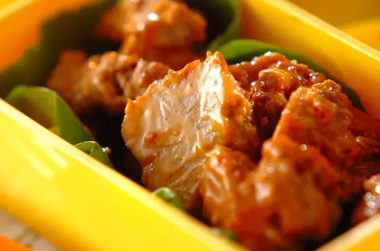 豚もつのピリ辛唐揚げ