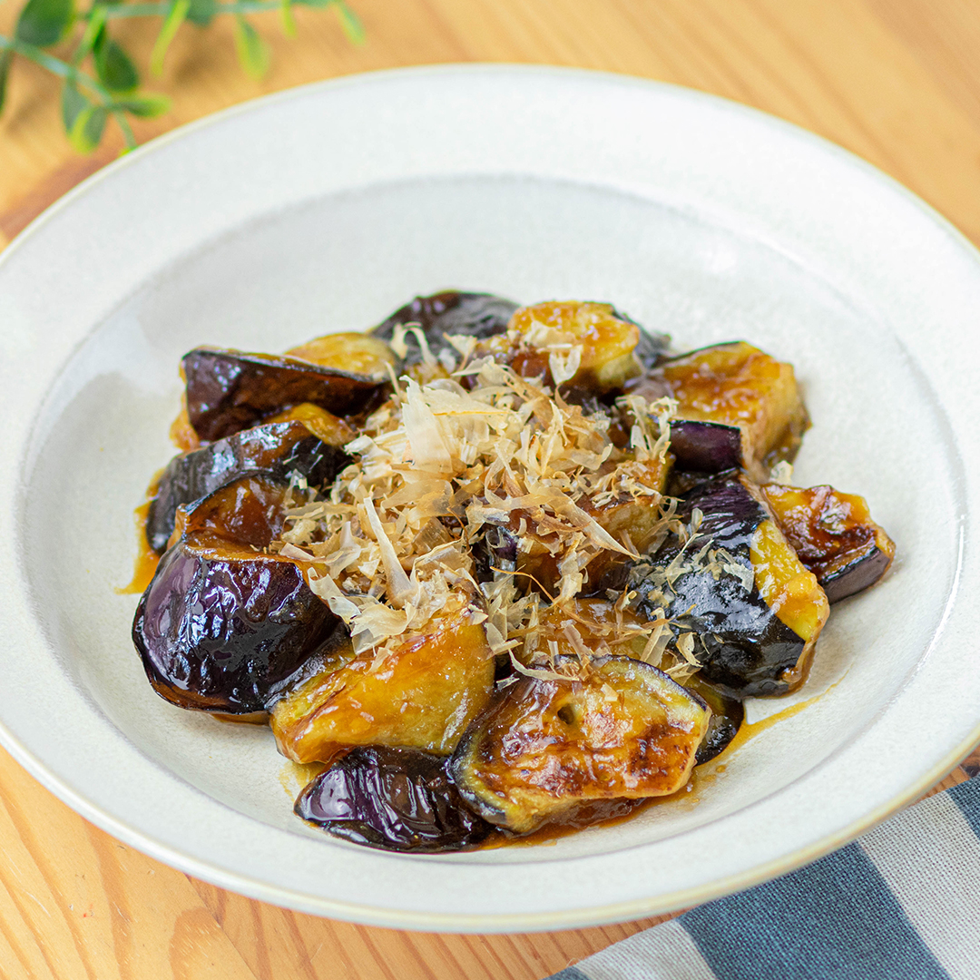 ナスのごま油炒め★麺つゆでお手軽！簡単♪
