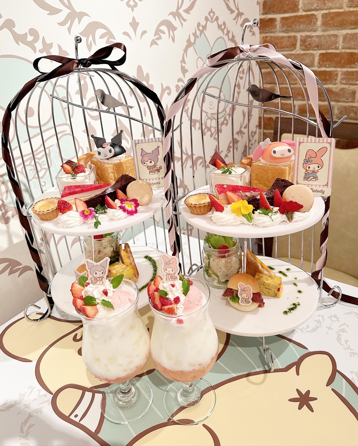 サンリオ“クロミ＆マイメロ”のアフタヌーンティー、表参道の2会場で開催 乙女心くすぐる大人可愛い世界観 - 女子旅プレス