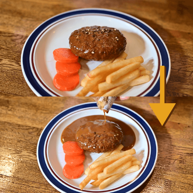 終売する直前に松屋のブラウンソースハンバーグ定食を食べてみた！正直な感想 - ソロ活おっさんのアローン飯なび