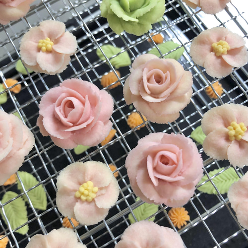 フラワーブーケ缶あんフラワークッキー クッキー ukihana 通販 13243715Creema クリーマ