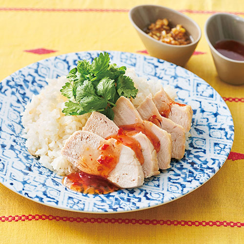 3合炊き炊飯器で！ 炊飯器でふわふわオムライス