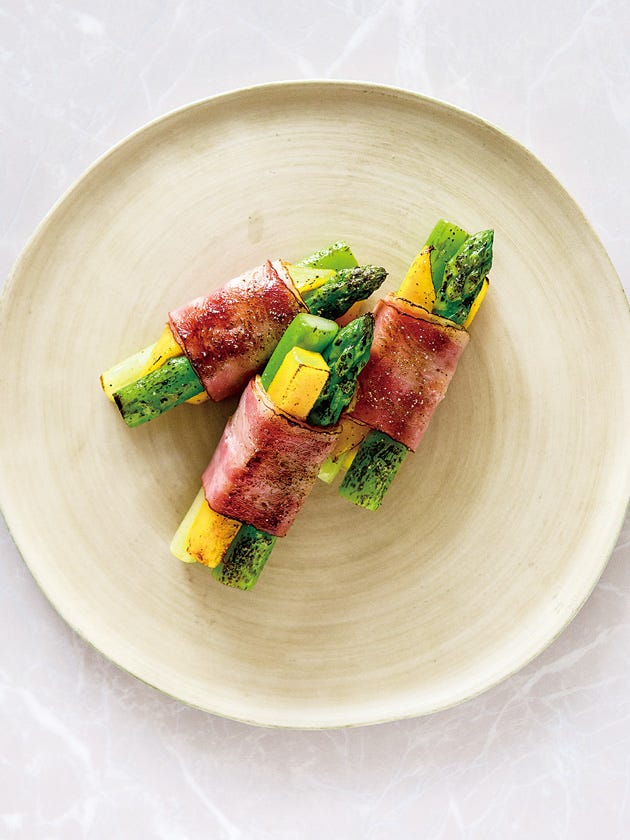 春限定おかず フキが加わる「アスパラベーコン巻き」作ってみた！めんつゆ一晩漬けでコク深〜く 農家直伝『あたらしい日日』こんな時代のニューノーマルな暮らし方。食と農、生活情報をお届けします