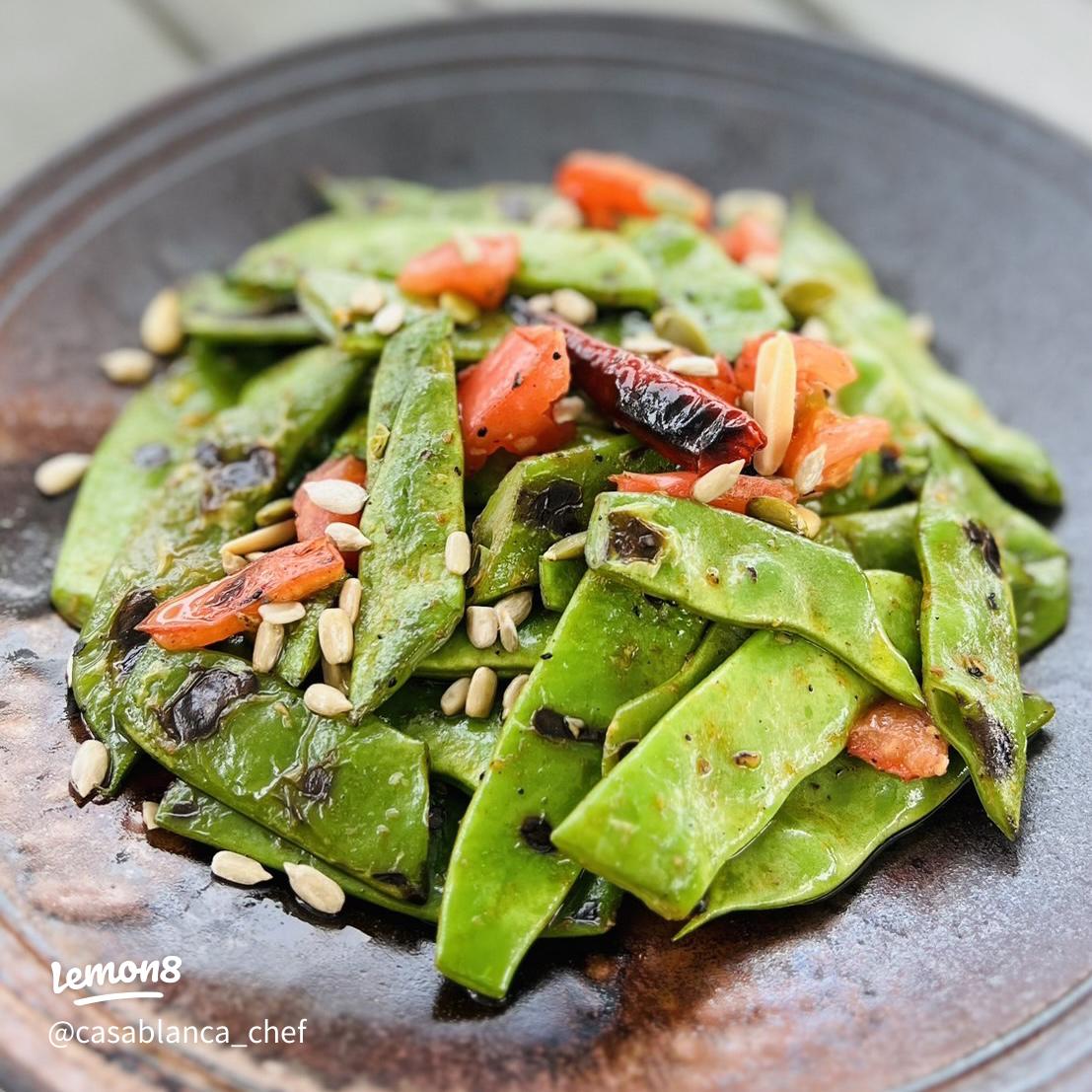 モロッコいんげんとスパム炒めのお弁当ぶぶとぶぶママの毎日楽しく♪