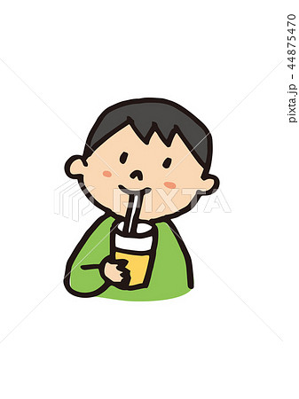 野菜ジュースを飲むイラスト - No: 675165無料イラスト・フリー素材なら「イラストAC」