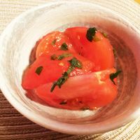 キャベツ・トマトのさっぱりナムル♪