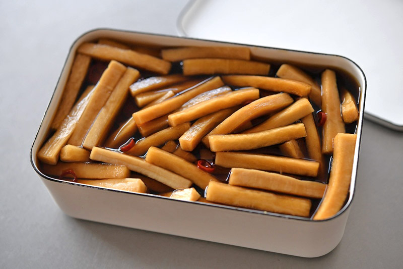 今まで食べた大根の漬物の中で一番美味しい大根の漬物