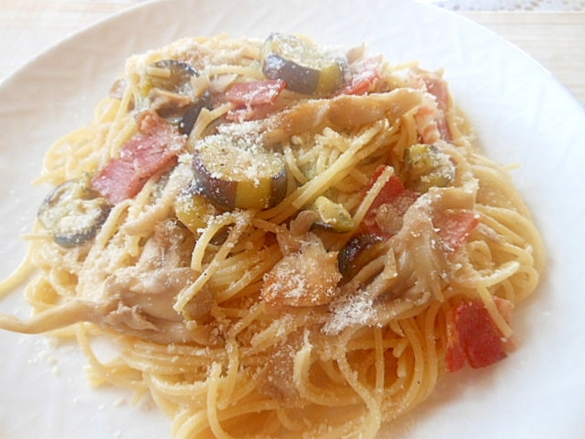 和風パスタの時短レシピ：きのこたっぷりの激うまレシピ