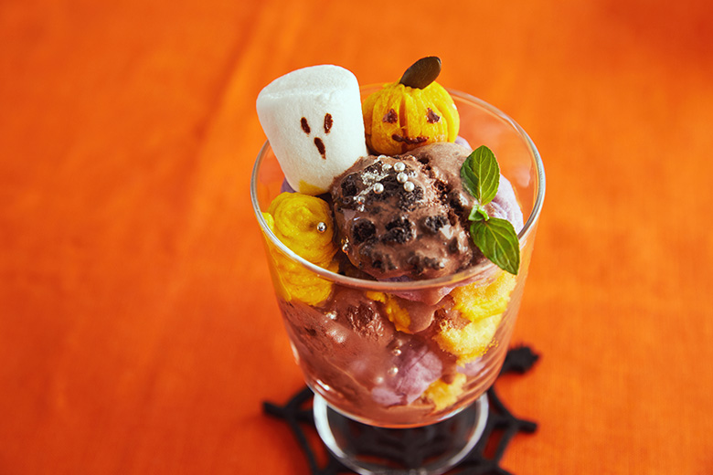 10月31日 水 まで 若手パティシエ考案の「ハロウィンパフェ」を提供中日刊せんだいタウン情報S-style Web