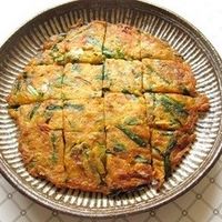 卵なしで豆腐のチヂミをささっと10分料理^^