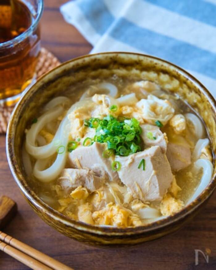 疲れた胃腸に優しい♪「煮込み肉うどん」