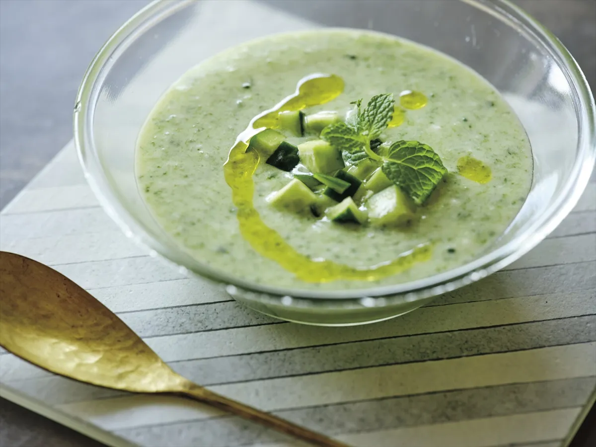 おろしきゅうりのカッペリーニ