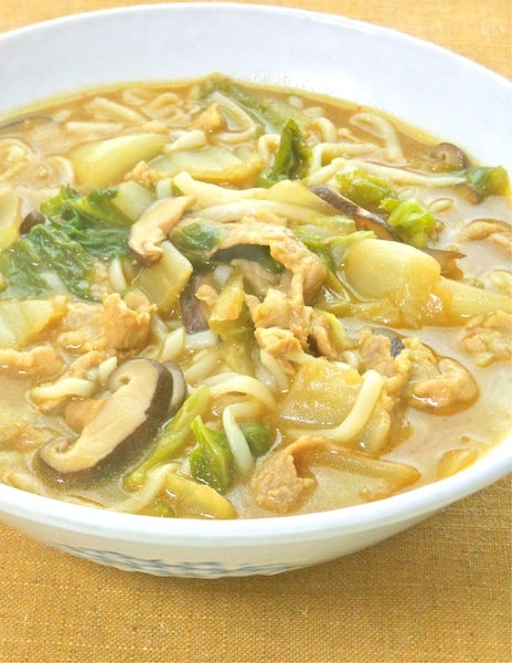 ピリ辛 白菜と豚肉のうま煮