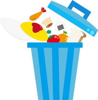 赤のグラデーションで食品ロスと廃棄物を削減するコンセプトのアイコン ベクター, 線画, 飢え, 製品イラスト画像、PNGフリー 素材の、ロイヤリティ フリ