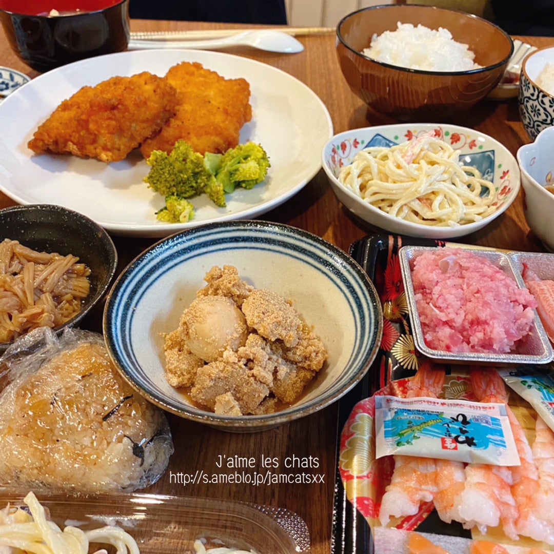 「ポークソテーねばねばとろろソース」の献立