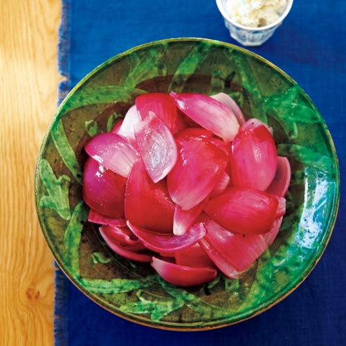 辛くない！赤玉ねぎのマリネ