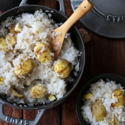 ほっくりおいしい 栗ご飯レシピ・作り方 - E・レシピ