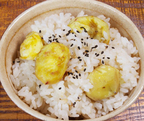 炊飯器で作る基本の栗おこわ