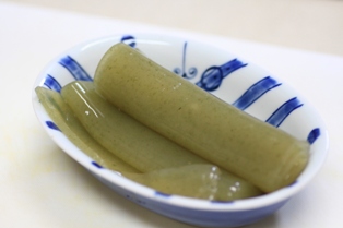 博多の朝に欠かせない 「おきゅうと」。 : イェジンさんち ～예진의 엄마 손～