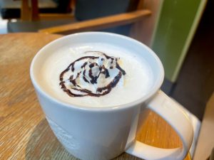 ホットホワイトチョコレート