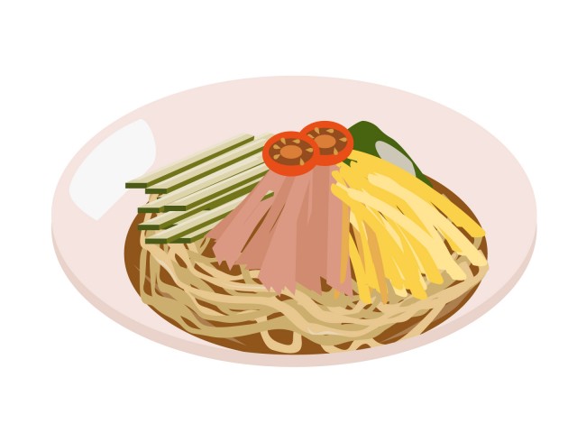 冷やし中華を食べるサンＡ０１ さんのイラスト - ニコニコ静画 イラスト