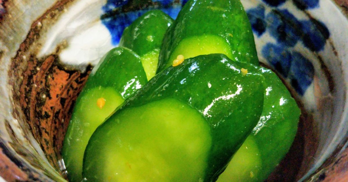 おつまみにもごはんのおともにもおすすめ！きゅうりの柚子胡椒漬け柚子胡椒マガジン