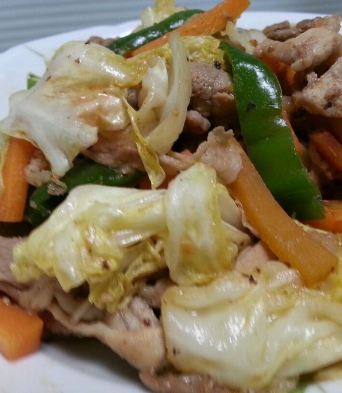 ダシのフタバ 365日メニュー エビの和風野菜炒め