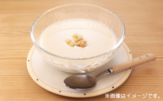 豆腐と白菜の豆乳スープ