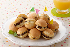 ホットプレートおやつ「焼きリンゴとはちみつの蒸しケーキ」kameyo 料理家 かめ代