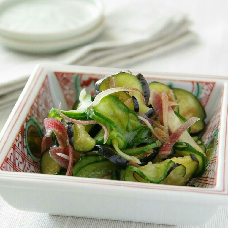 ナスときゅうりの浅漬けの作り方切って漬けるだけで簡単！ なすレシピきゅうりレシピ浅漬け漬物簡単レシピ料理料理研究家ゆかりshorts