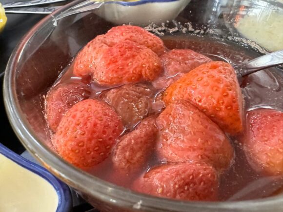 苺のコンポート